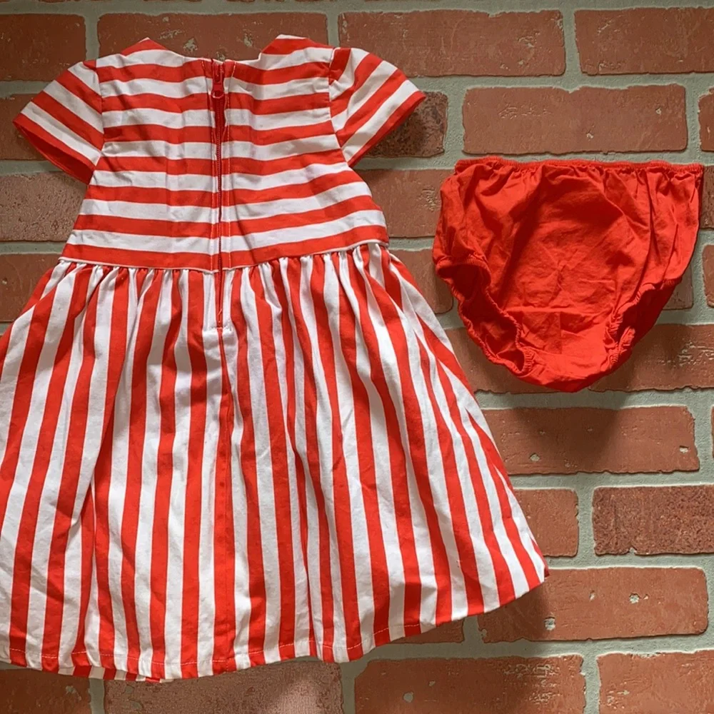 Disney Minnie Mouse babygirl 18/24 dress w/bloomers